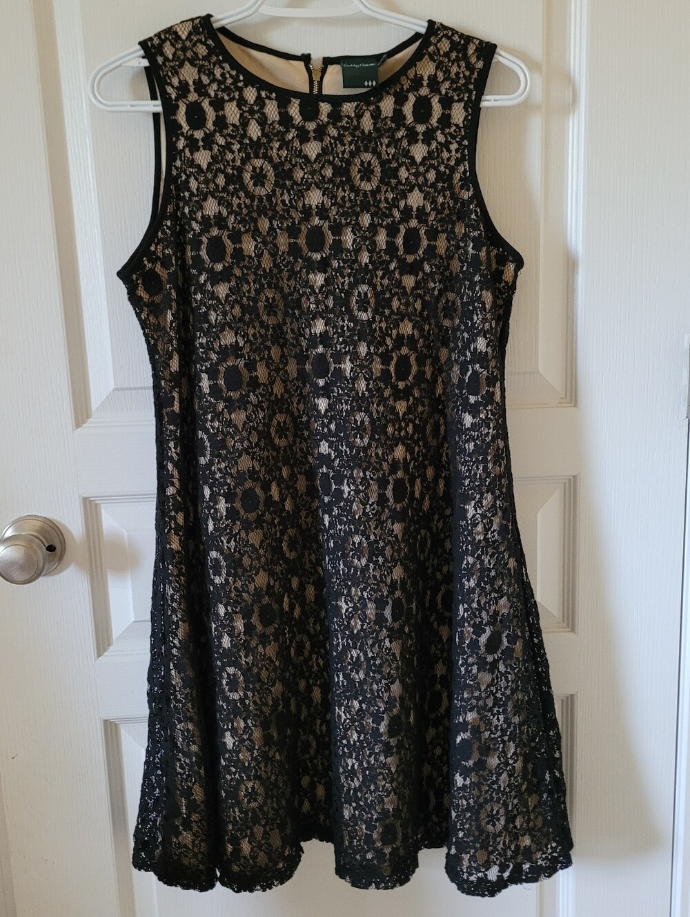 Gabby Skye Lace Dress, Black Dress, Mini Dress, Size 6